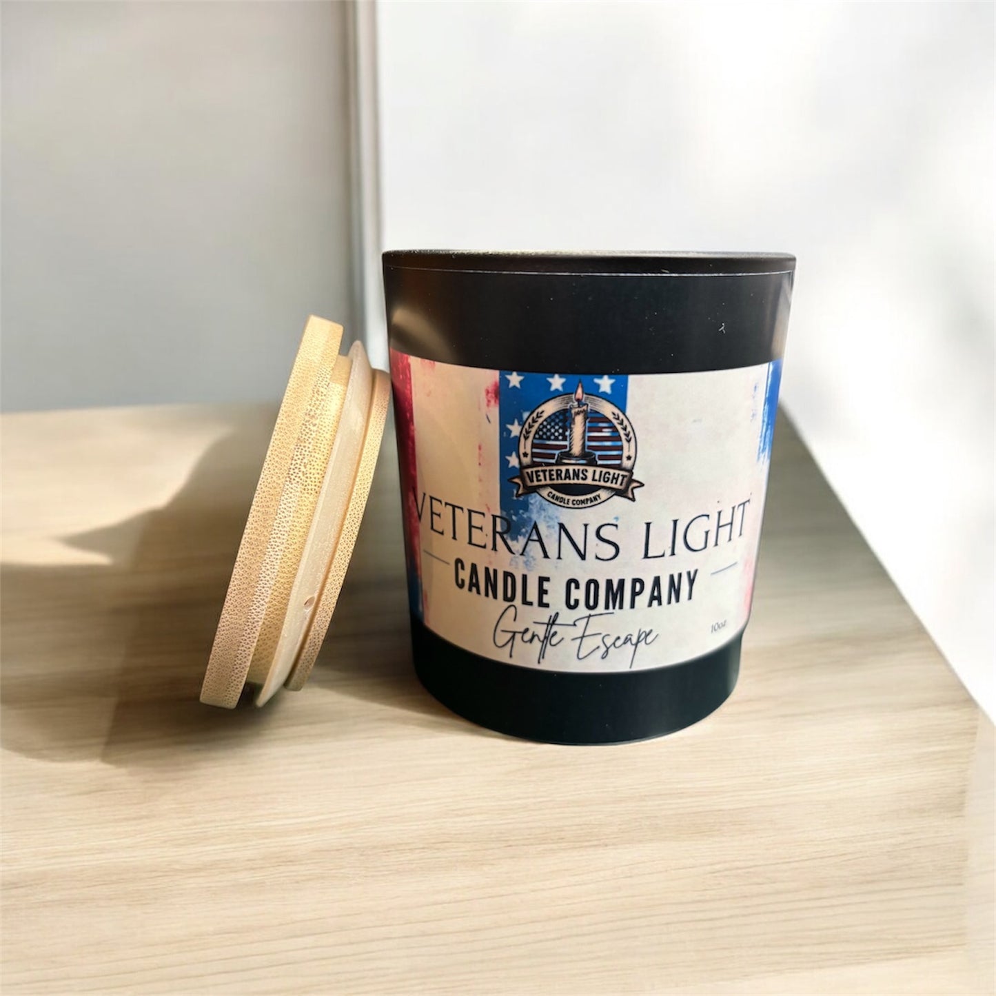 Gentle escape scented candle