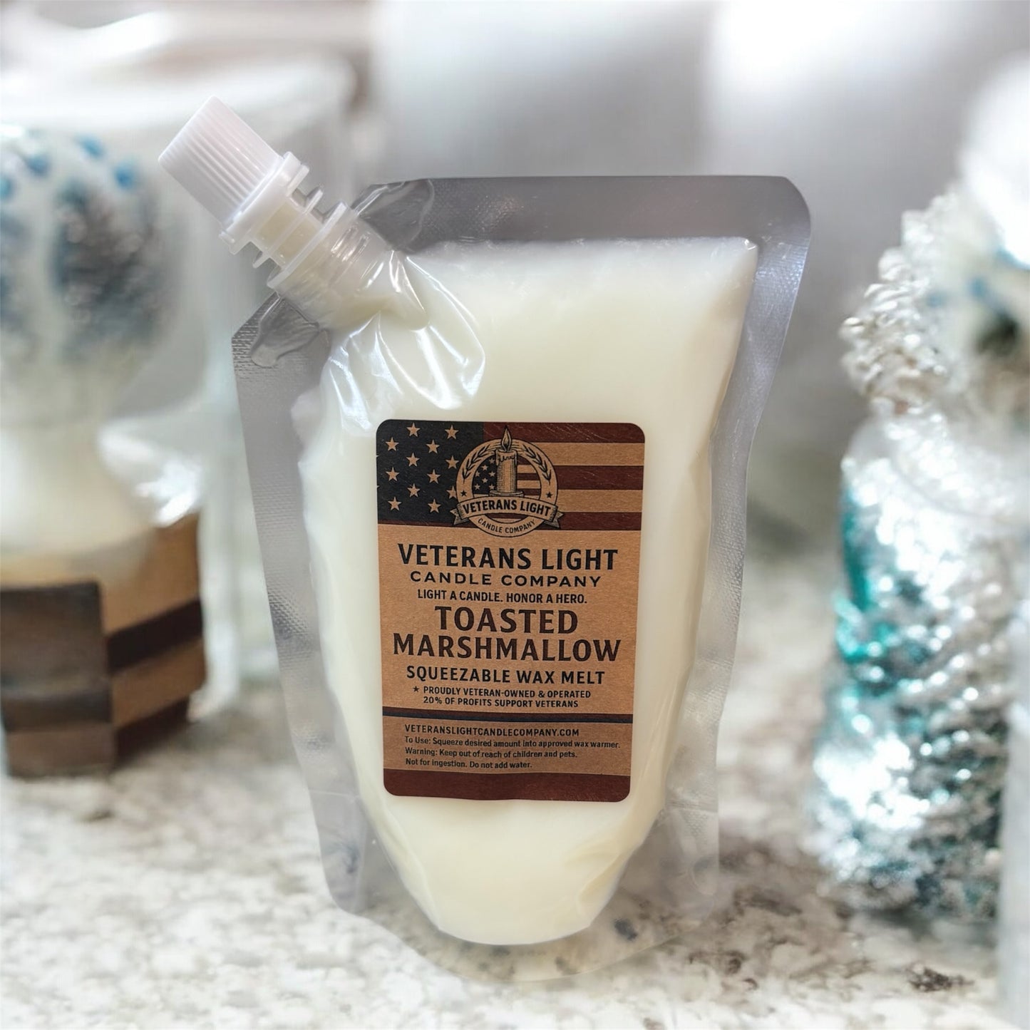 Toasted Marshmallow | Soy Candle with Vanilla, Smoke & Clove