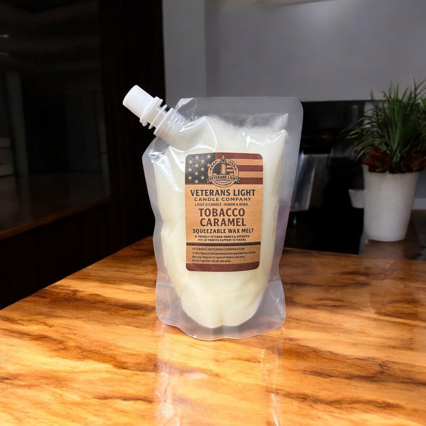 Tobacco Caramel Candle – Bold, Warm & Refined