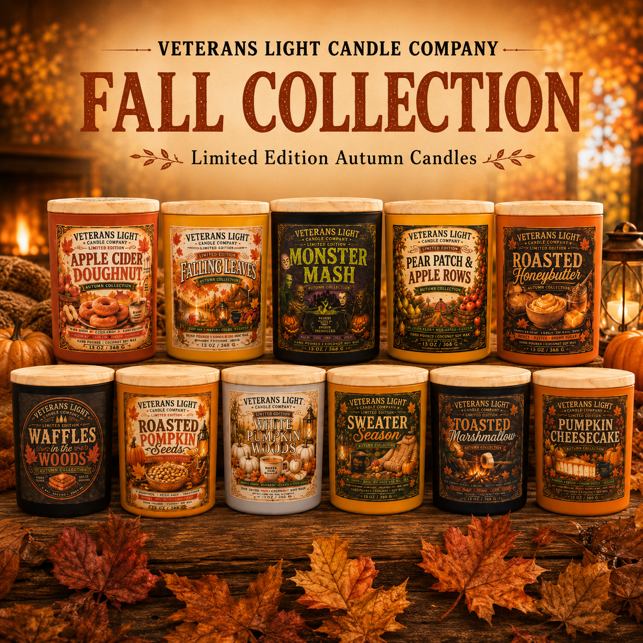 Fall Candle Collection – Home for the Harvest