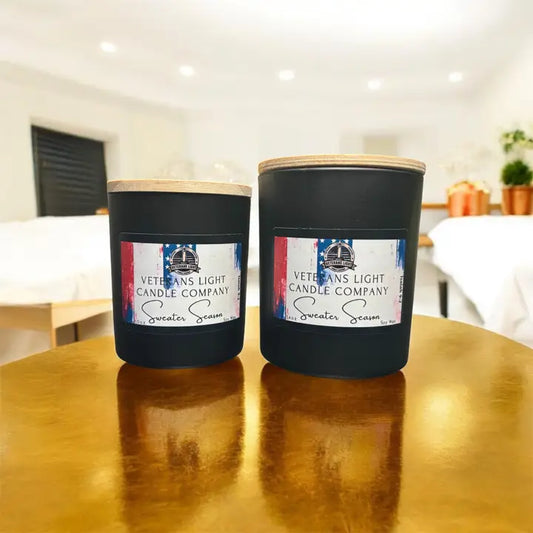 Sweater Season | Cozy Autumn Soy Candle – Mint, Apple & Moss