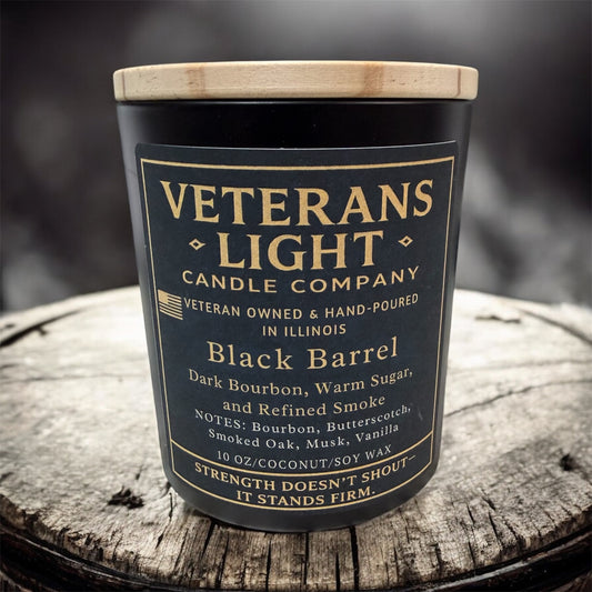 Black Barrel – Warm Sugar, Bourbon, Refined Smoke