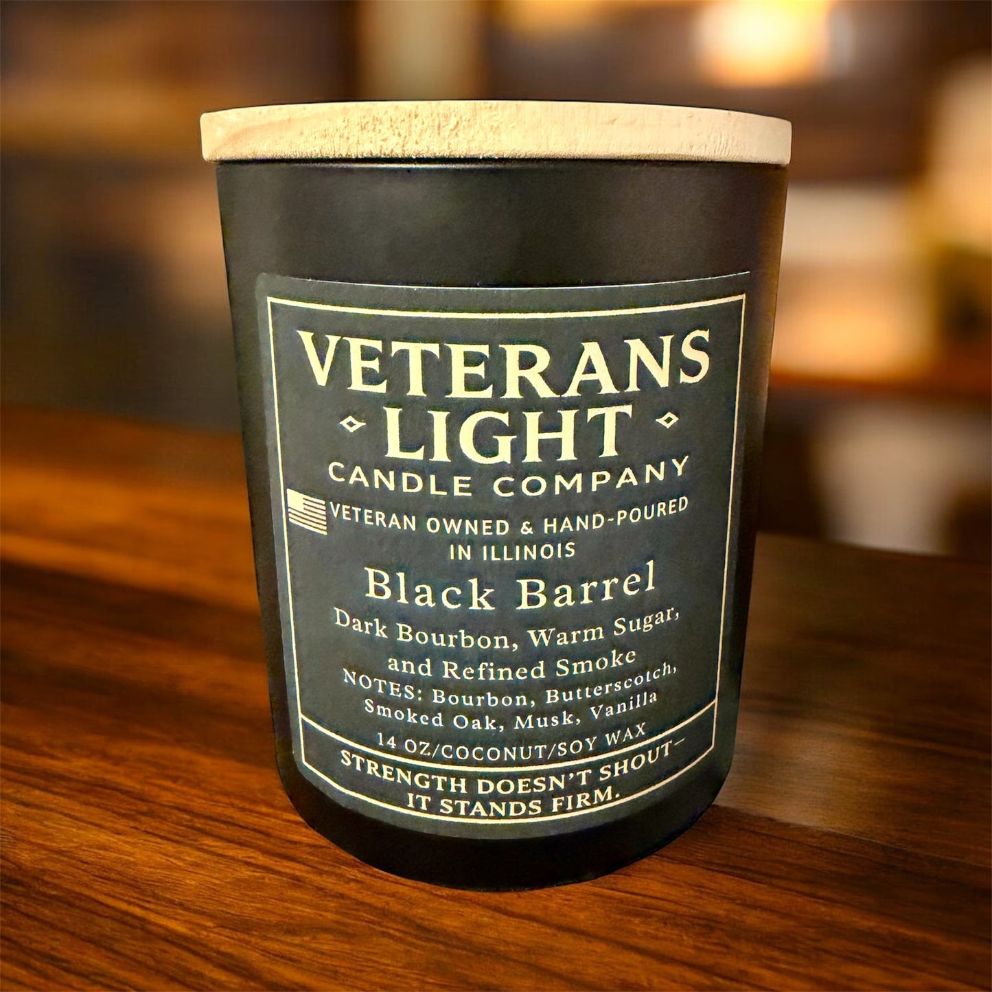 Black Barrel – Warm Sugar, Bourbon, Refined Smoke