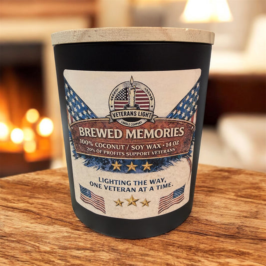 Brewed Memories Candle – Rich Coffee & Vanilla Comfort