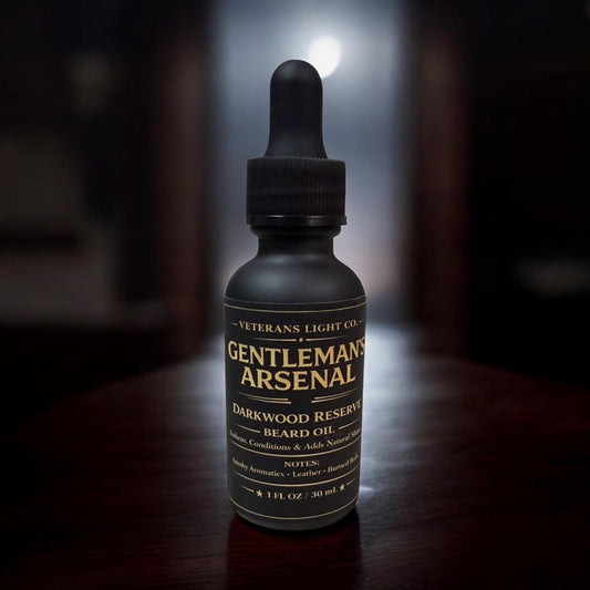Darkwood Reserve Beard Oil | Smoky Aromatics, Leather & Burned Bark