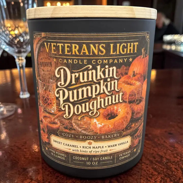 Drunkin Pumpkin Doughnut| Pumpkin Bourbon, Caramel, Maple