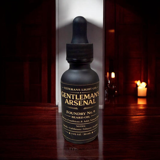 Foundry No. 9 Beard Oil | Smoke, Labdanum, Tobacco & Leather
