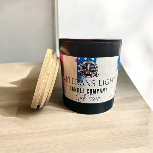 Gentle escape scented candle