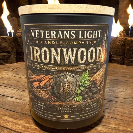 Ironwood | Dark Woods, Warm Spice & Rugged Character