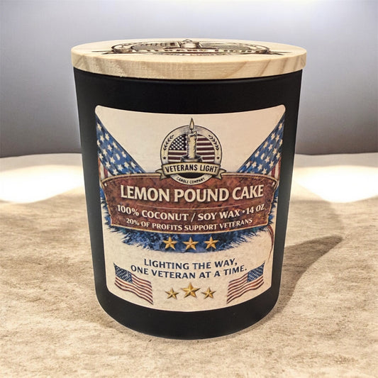 Lemon Pound Cake Candle – Sweet, Citrusy, & Comforting