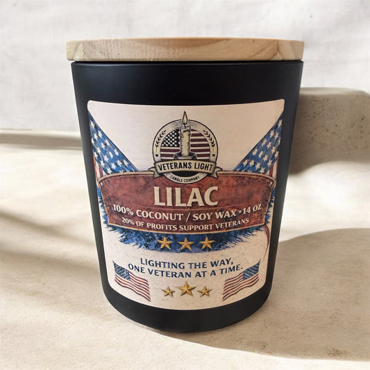 Lilac Scented Candle | Fresh, Floral Elegance Lila Scent