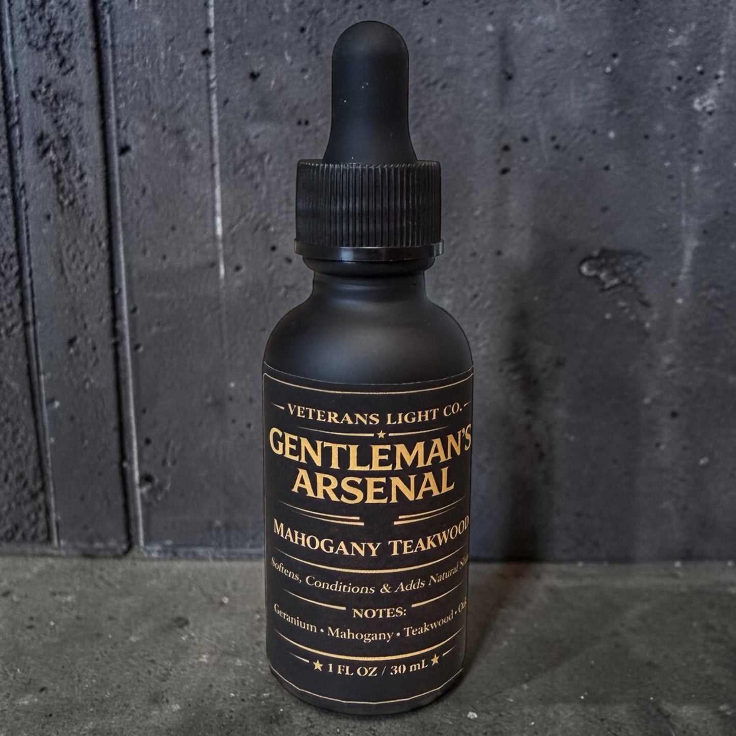 Mahogany Teakwood Beard Oil | Geranium, Mahogany & Teakwood