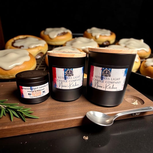 Nana’s Kitchen | Warm Cinnamon Roll & Vanilla Cream