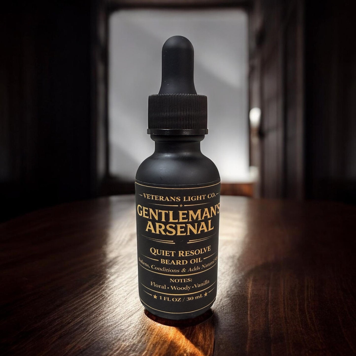 Quiet Resolve Beard Oil | Floral, Woody & Vanilla