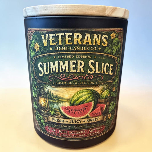 Summer Slice Coconut Soy Candle | Fresh Juicy Watermelon