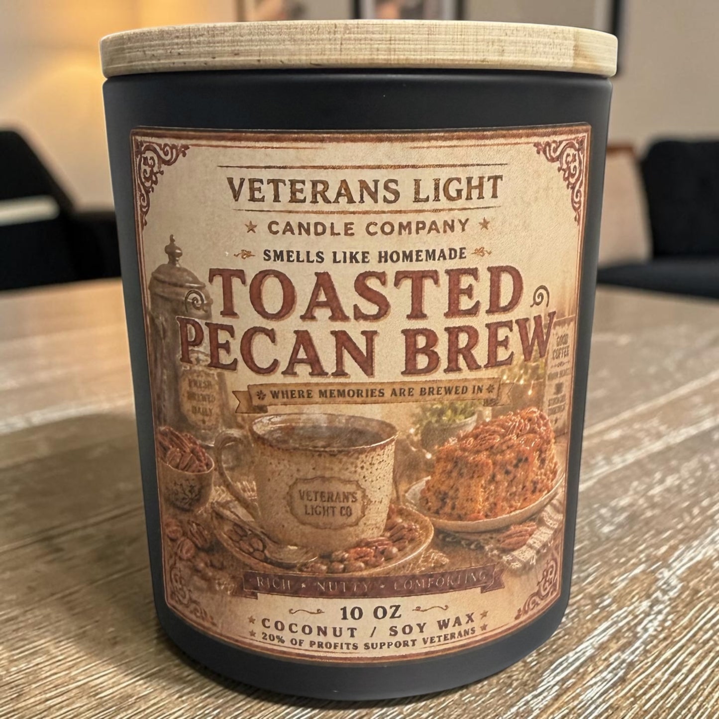 Toasted Pecan Brew| Strong Coffee & Toasted Pecan