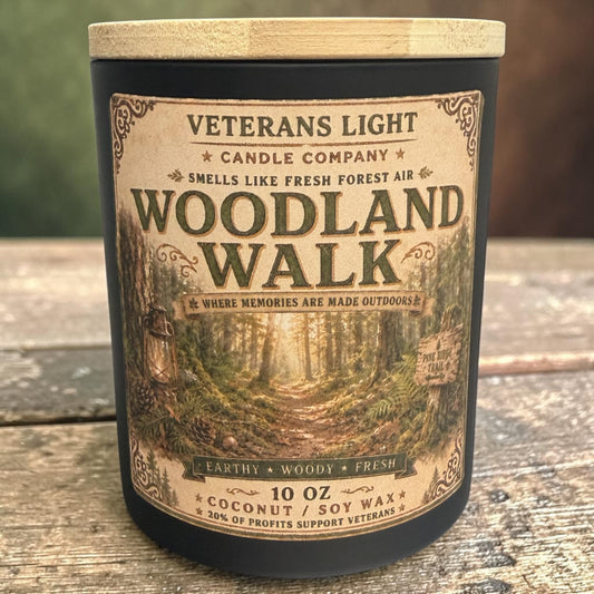Woodland Walk Candle – Fresh, Woodsy & Inviting
